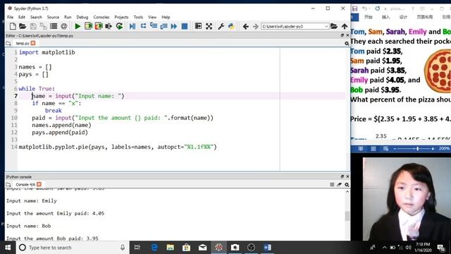Math, Python Series 7 - Easy pie charts 程序 生成 数据 图表 смотреть онлайн