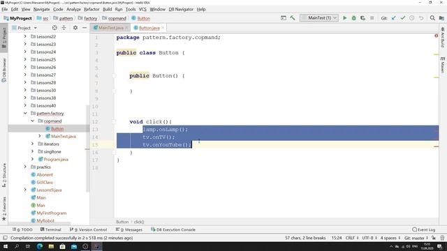 Java - урок 39.1 (Паттерн Команда /Command в простом виде) смотреть онлайн