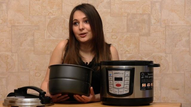 Обзор мультиварки с функцией скороварки SCARLETT SL-1529 смотреть онлайн