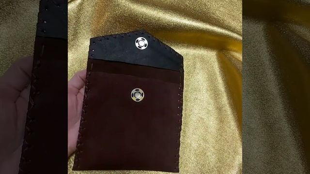 Чехол для хранения гигиенических прокладок. Натуральная кожа. Органайзер в сумку