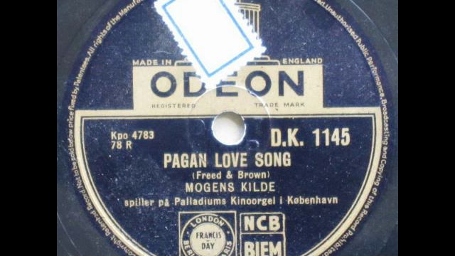 Pagan Love Song - Mogens Kilde spiller på Palladiums Kinoorgel 1951 смотреть онлайн