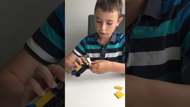 Как собрать без инструкции машинку из LEGO смотреть онлайн