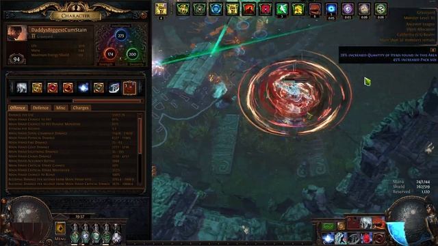 POE 3.22 ~ MASSIVE CDR using Tattoos смотреть онлайн