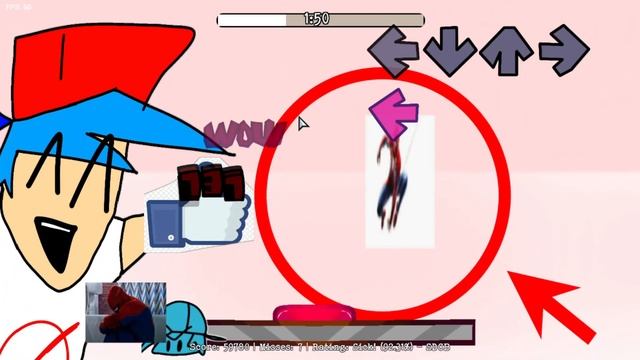 FNF vs Roblox Doors full GAMEPLAY смотреть онлайн