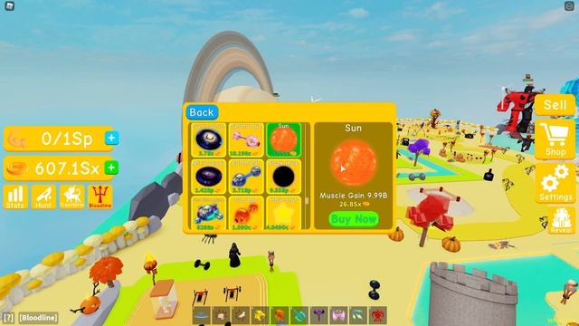 Roblox 15 stage LIFTING SIMULATOR (event halloween) смотреть онлайн
