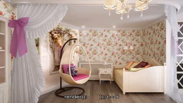 Дизайн интерьера детской комнаты в стиле Прованс для девочек разного возраста смотреть онлайн
