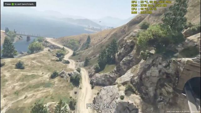 i5 4460 GTX970 OC GTA5 benchmark смотреть онлайн
