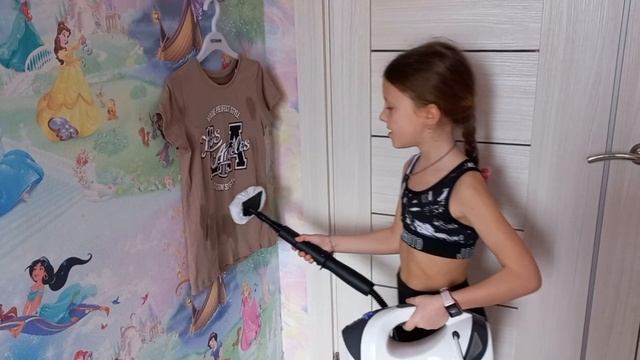 "Отпарила футболку и не только!#Обзор паровой швабры "Kitfort KT-1007" смотреть онлайн