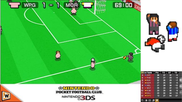 Let's Play Nintendo Pocket Football Club - 3DS [HD] #119 Viertelfinale смотреть онлайн