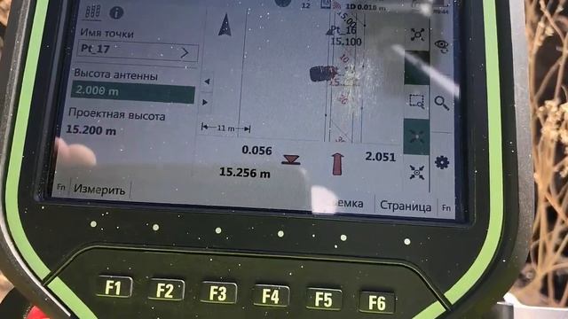 Вынос точек спутниковым оборудованием на стройке. Преимущества перед тахеометром смотреть онлайн