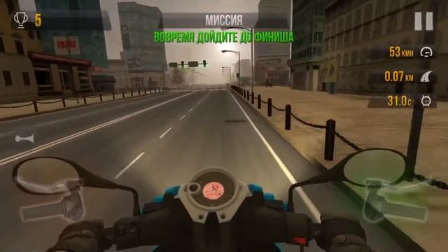 Гонки на мотоцикле  (обзор игры)