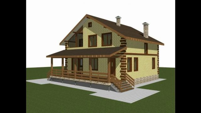 30. Проект блочного дома ДБ 30. Строительство домов из кирпича, газоблока, твинблока и т.д. смотреть онлайн