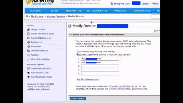 WordPress - How To Setup Name Servers смотреть онлайн