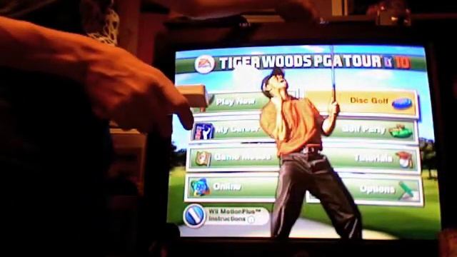 Tiger Woods PGA Tour 10 Wii game review смотреть онлайн