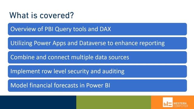 D365 BC Reporting: Advanced Power BI Training | Western Computer смотреть онлайн