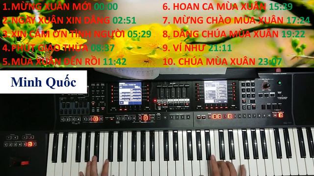 Thánh ca mùa xuân với Roland EA7 | Minh Quốc Vlogs смотреть онлайн