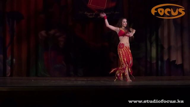 1 место Табала Соло I Акуленко Полина I 10 чемпионат по Bellydance г.Москва I Dance Studio Focus смотреть онлайн