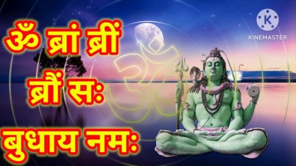 ॐ ब्रां ब्रीं ब्रौं सः बुधाय नमः 108 om bram breem broum sah budhaya namah। om bram brim brom mantr