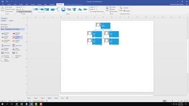 MS Visio Tutorial - Lesson 45 - Synchronizing Additions Subordinates смотреть онлайн