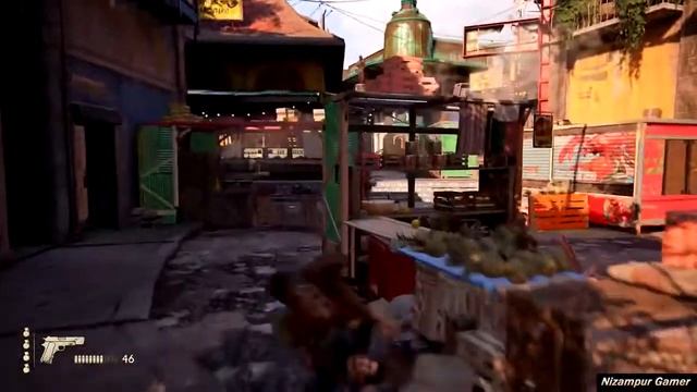 Uncharted 4 A Thief's End Chapter 11: Hidden in Plain Sight Walkthrough GamePlay - Nizampur Gamer смотреть онлайн