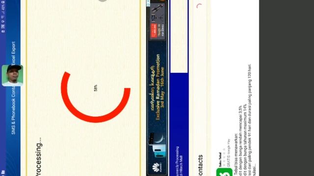 Cara EXPORT CONTACT to EXCEL dengan ANDROID. смотреть онлайн