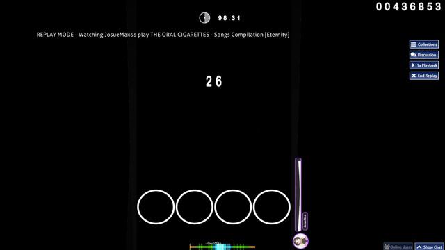 (Osu!Mania) THE ORAL CIGARETTES - Songs Copilation смотреть онлайн