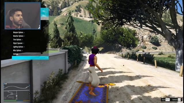GTA 5 ALADDIN MOD - SAVING JASMINE FROM JAFAR - MAGIC CARPET !!! #1 смотреть онлайн