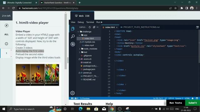 HTML5 Semantics | Fresco Play | Hands On 6 | Video смотреть онлайн