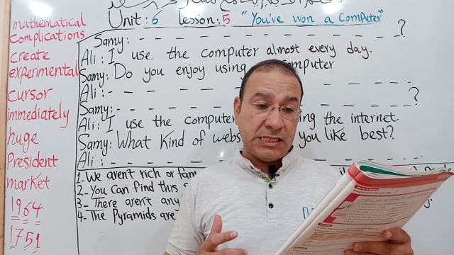 الصف السادس الابتدائي لغه انجليزيه فاميلي آند فريندز Family and friends 6 Unit 6 L5.حل سؤال المحادث смотреть онлайн