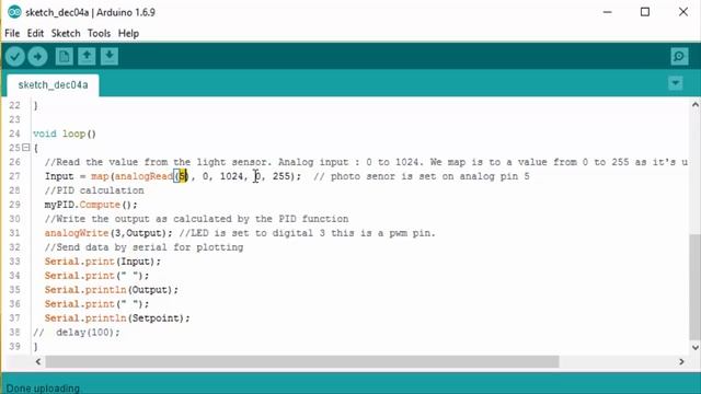 PID control on arduino смотреть онлайн