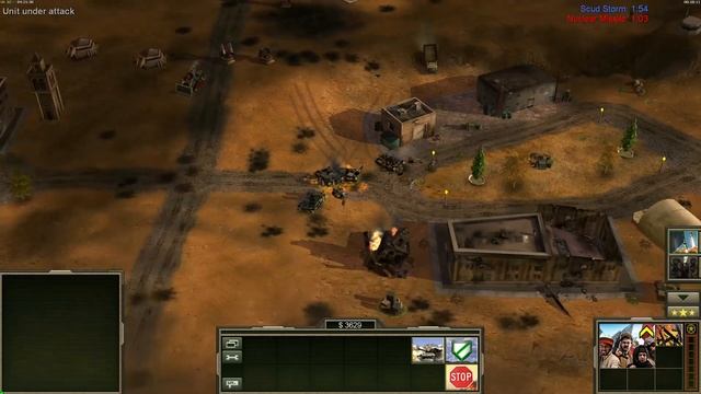 C&C - Generals Zero Hour | VS Hard AI смотреть онлайн