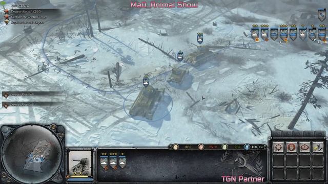 Company of Heroes 2 - Victory at Stalingrad Tatsinskaya Raid - #2 - General Difficulty (4K) смотреть онлайн