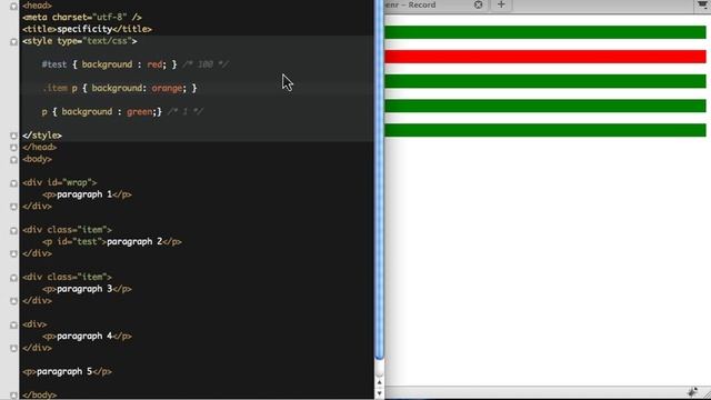 Understanding CSS Specificity смотреть онлайн