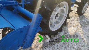 Японский трактор MITSUBISHI MT2201D с фрезой