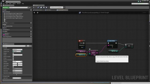 20. Blueprints Unreal Engine 4 - Массивы смотреть онлайн