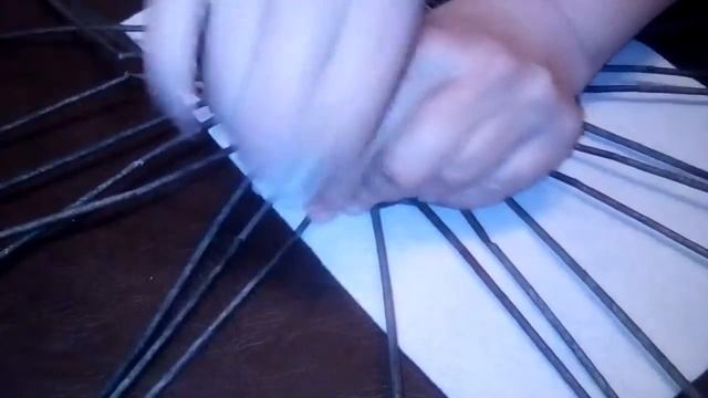 Плетёное пано из бумажных трубочек! смотреть онлайн