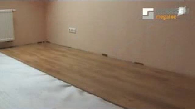 Видеоинструкция укладки ламината с замком Megaloc смотреть онлайн