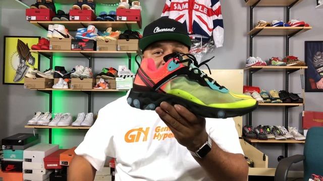 Nike React Element 87 Volt, Aurora Green, Racer Pink Unboxing and Review смотреть онлайн