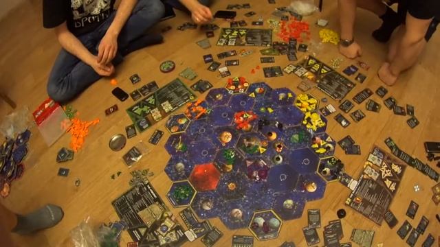Twilight Imperium. Universities of Jol-Nar. 4 серия, ходы 7-8. Начинаем зарабатывать очки. смотреть онлайн