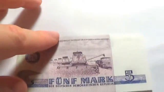 Нумизматическая Коллекция Выпуск 11 ГДР 5 марок 1975 года Бонистика смотреть онлайн