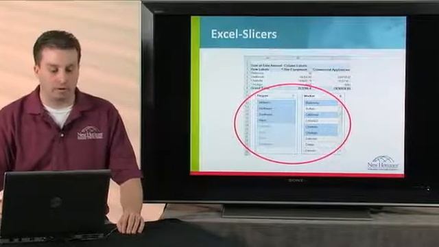 Microsoft Excel 2010 - Enhanced Conditional Formatting and Slicers смотреть онлайн