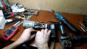 Ремонт болгарки УШМ 125. Не включается. Разборка, ремонт.