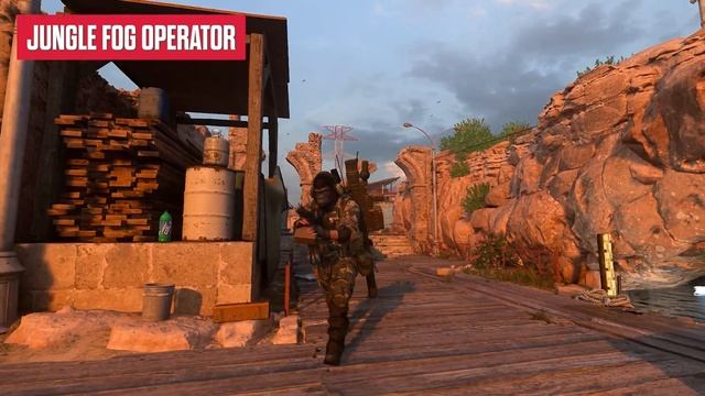 MW2 Jungle Fog Operator Skin Gameplay (Call of Duty) смотреть онлайн