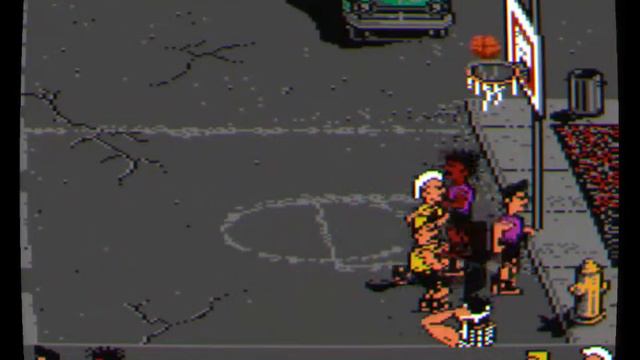 Atari 7800 BasketBrawl