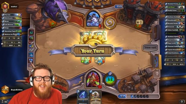 Aggro Pirate Rogue Decksperiment - Hearthstone смотреть онлайн