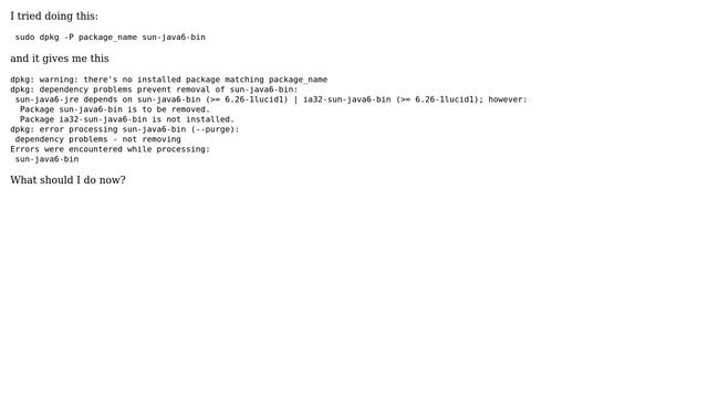 Can't purge java bin installation смотреть онлайн