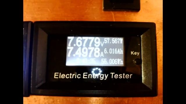 Тест собранной батареи 3S2P на 18650 Liitokala смотреть онлайн