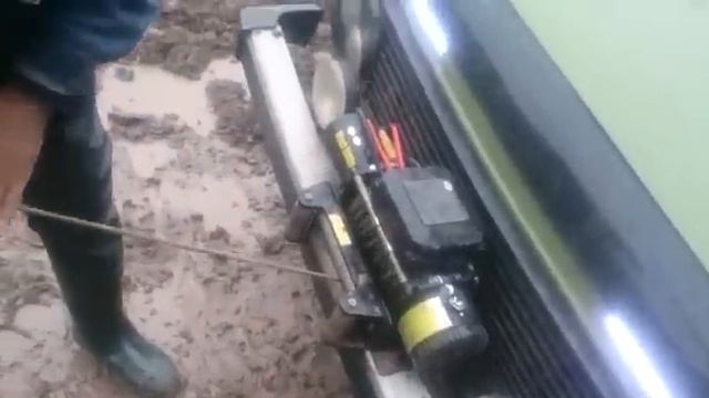 Тестируем лебедку Винч 9500 смотреть онлайн