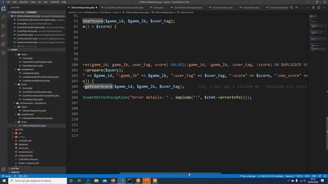 Slim Framework - Lezione 04 - Gestiamo gli score смотреть онлайн