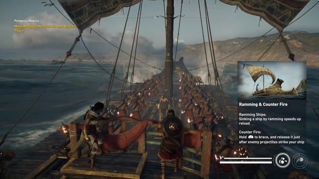 Assassin’s Creed Origins - Aegean Sea Aya Mission and Naval Combat смотреть онлайн
